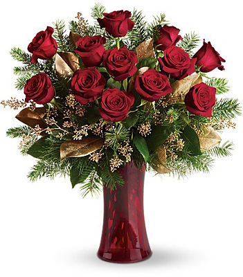 A Christmas Dozen from Rees Flowers & Gifts in Gahanna, OH